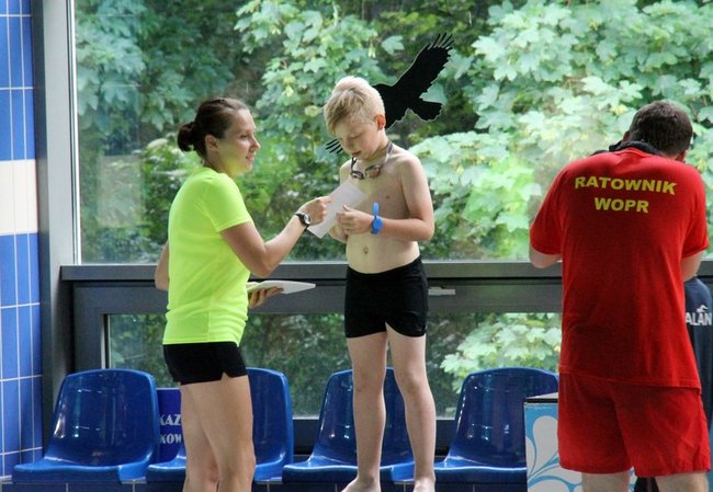 Na progu pływackiej kariery - zdjęcia