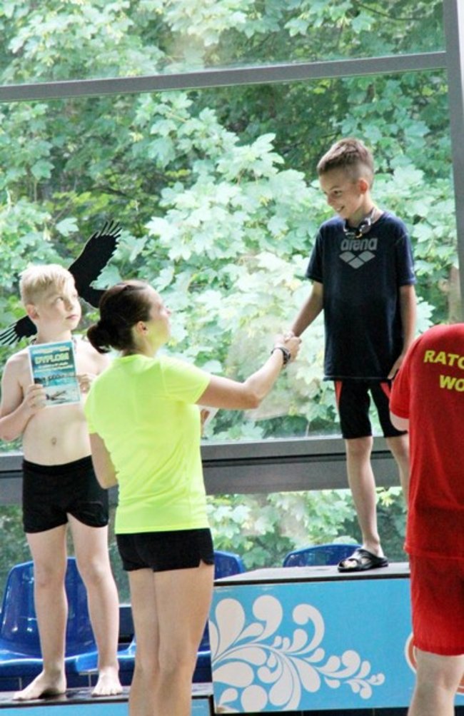 Na progu pływackiej kariery - zdjęcia