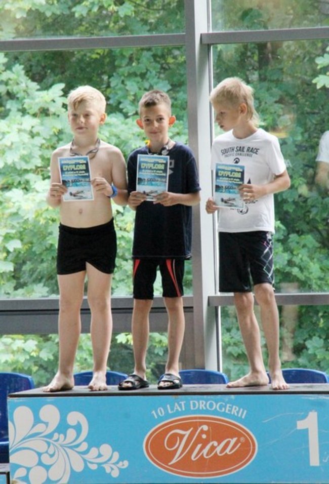 Na progu pływackiej kariery - zdjęcia