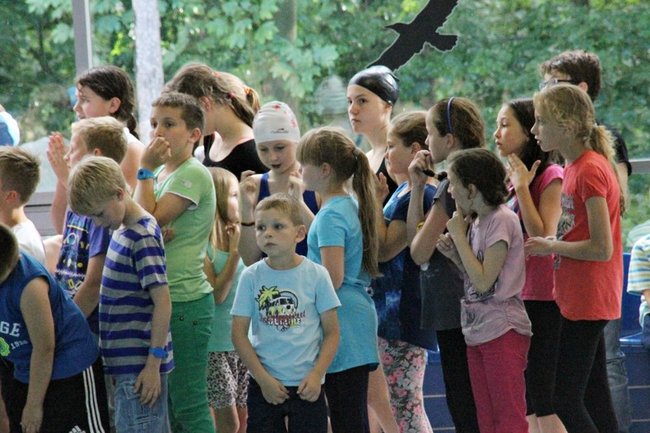 Na progu pływackiej kariery - zdjęcia