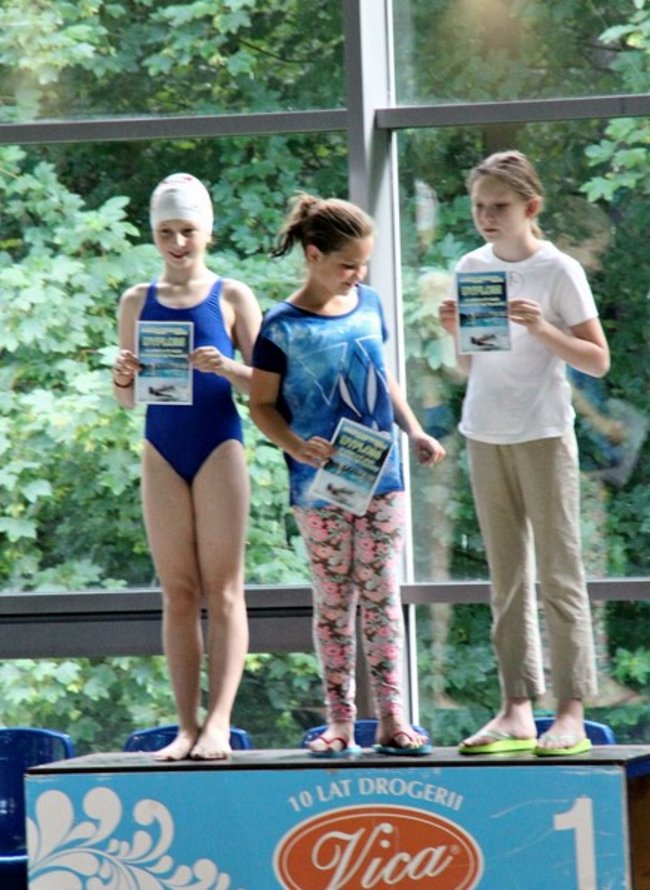 Na progu pływackiej kariery - zdjęcia