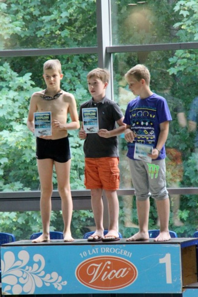 Na progu pływackiej kariery - zdjęcia