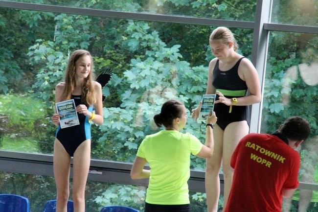 Na progu pływackiej kariery - zdjęcia