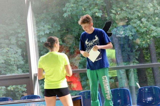 Na progu pływackiej kariery - zdjęcia