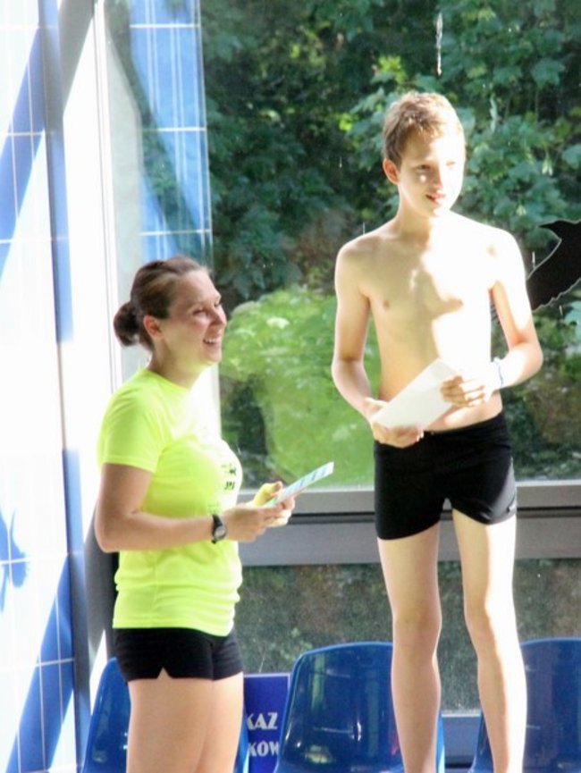 Na progu pływackiej kariery - zdjęcia