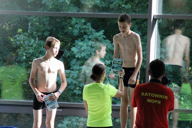 Na progu pływackiej kariery - zdjęcia