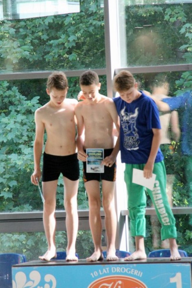Na progu pływackiej kariery - zdjęcia