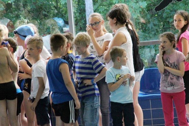 Na progu pływackiej kariery - zdjęcia