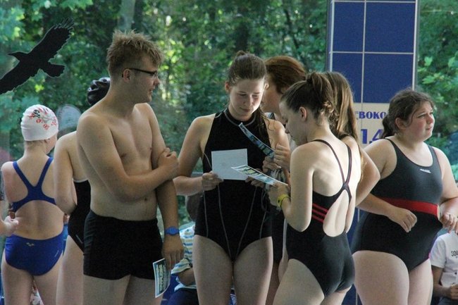 Na progu pływackiej kariery - zdjęcia