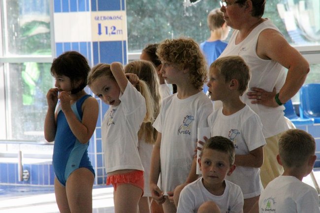 Na progu pływackiej kariery - zdjęcia