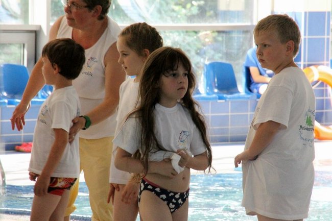 Na progu pływackiej kariery - zdjęcia