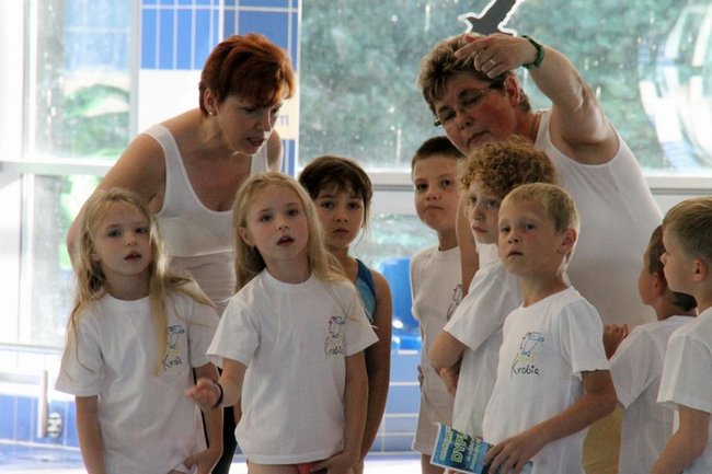 Na progu pływackiej kariery - zdjęcia