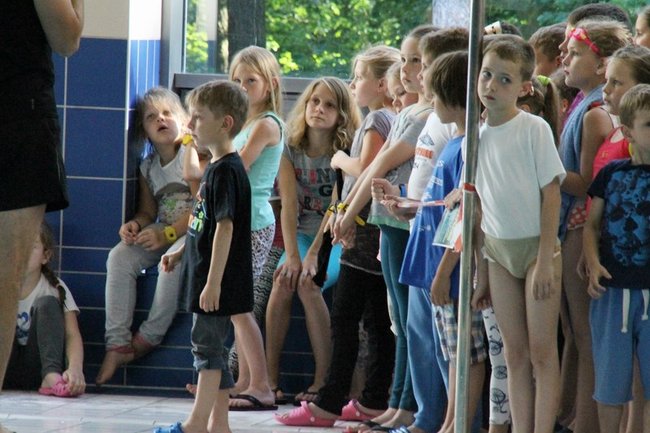 Na progu pływackiej kariery - zdjęcia