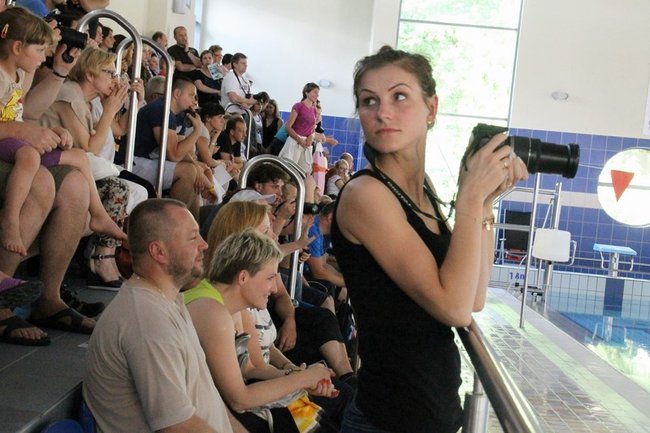 Na progu pływackiej kariery - zdjęcia