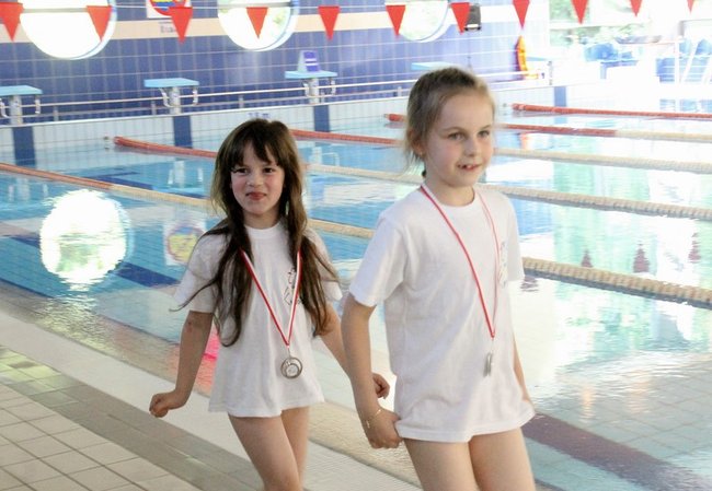 Na progu pływackiej kariery - zdjęcia