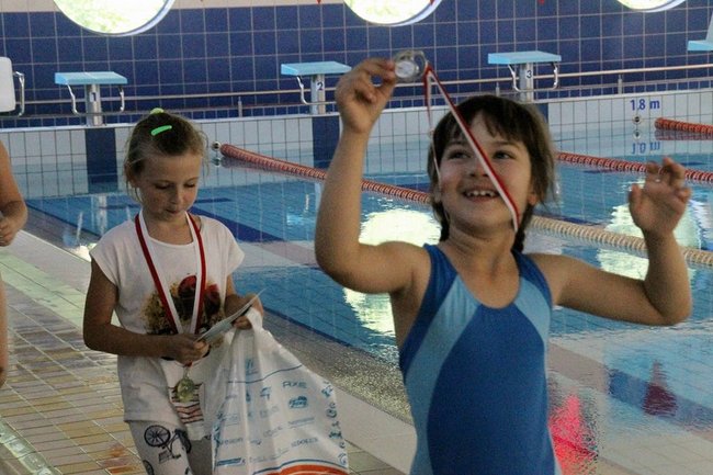 Na progu pływackiej kariery - zdjęcia