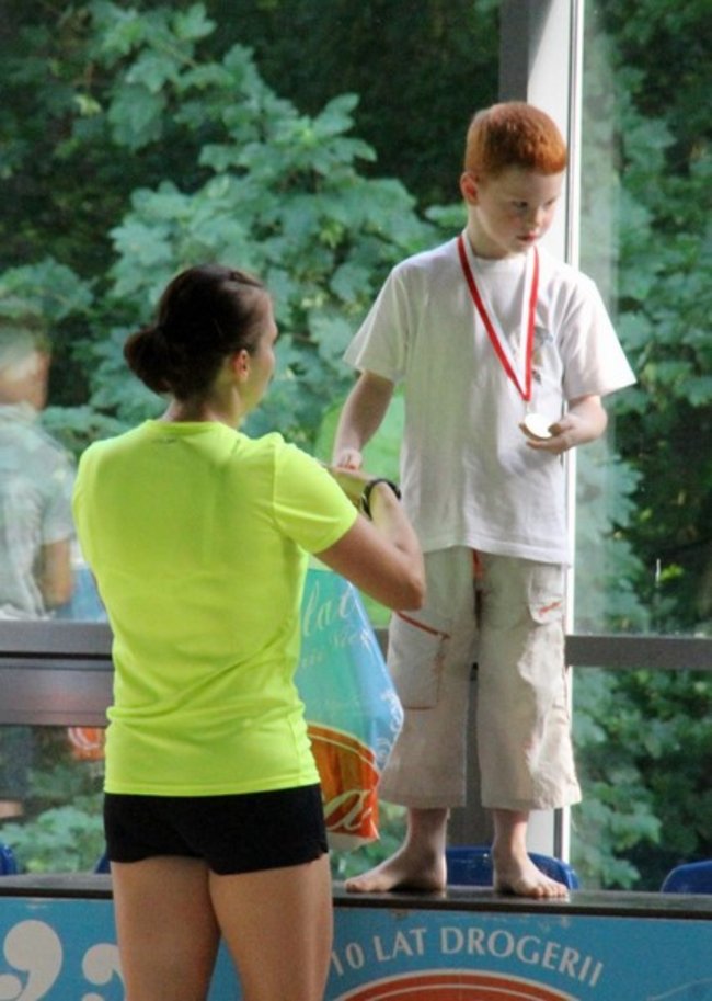 Na progu pływackiej kariery - zdjęcia