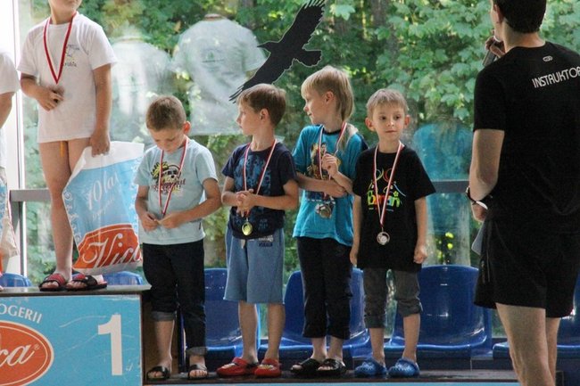 Na progu pływackiej kariery - zdjęcia