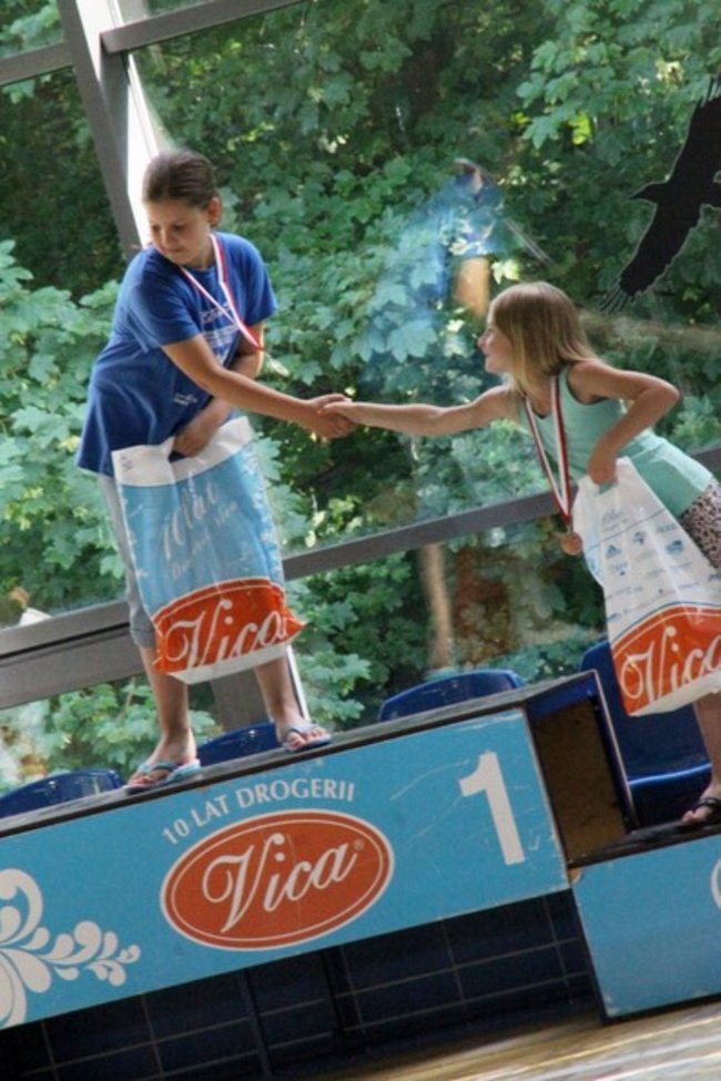 Na progu pływackiej kariery - zdjęcia