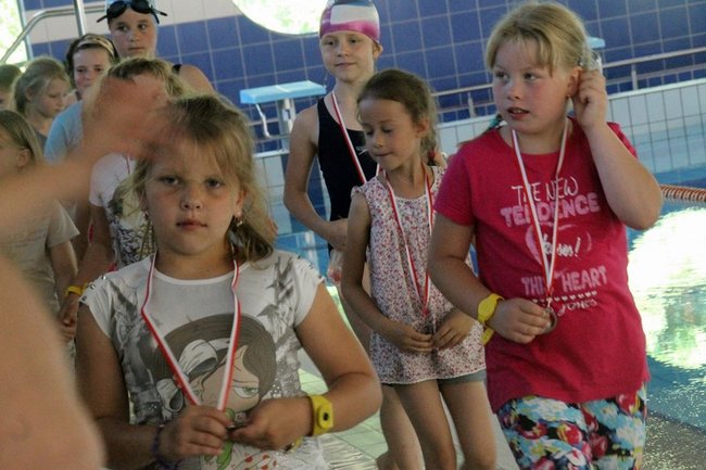 Na progu pływackiej kariery - zdjęcia