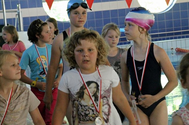 Na progu pływackiej kariery - zdjęcia