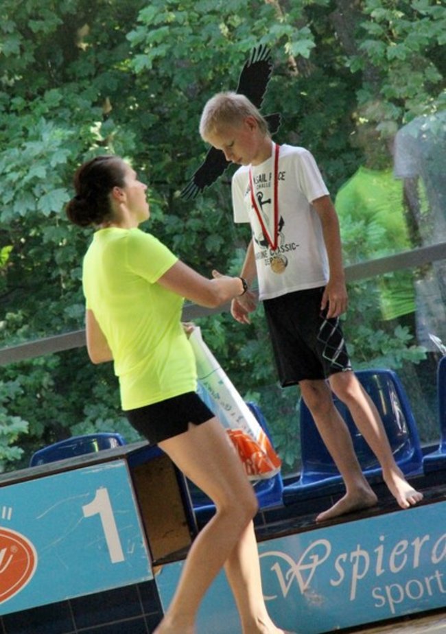 Na progu pływackiej kariery - zdjęcia