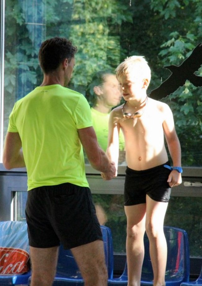 Na progu pływackiej kariery - zdjęcia