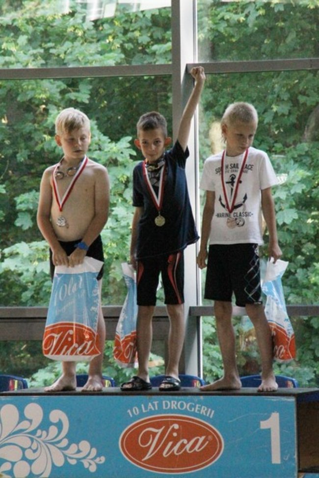 Na progu pływackiej kariery - zdjęcia