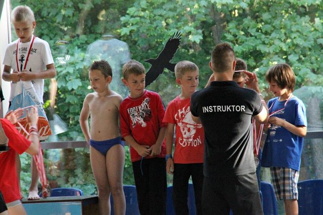 Na progu pływackiej kariery - zdjęcia