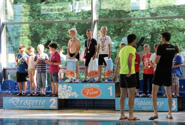 Na progu pływackiej kariery - zdjęcia