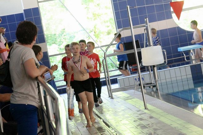 Na progu pływackiej kariery - zdjęcia