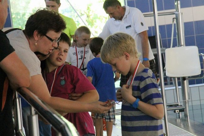 Na progu pływackiej kariery - zdjęcia