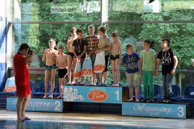 Na progu pływackiej kariery - zdjęcia