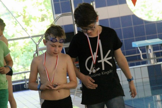 Na progu pływackiej kariery - zdjęcia