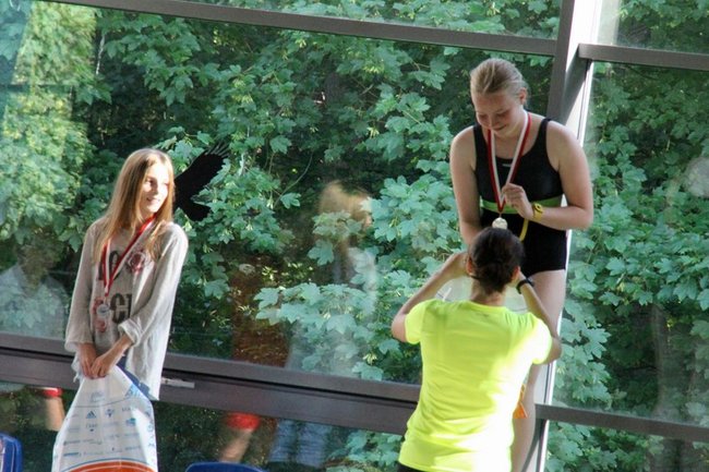 Na progu pływackiej kariery - zdjęcia