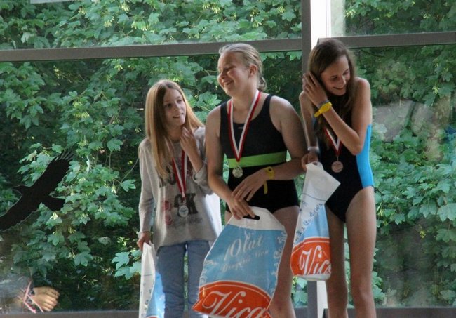 Na progu pływackiej kariery - zdjęcia