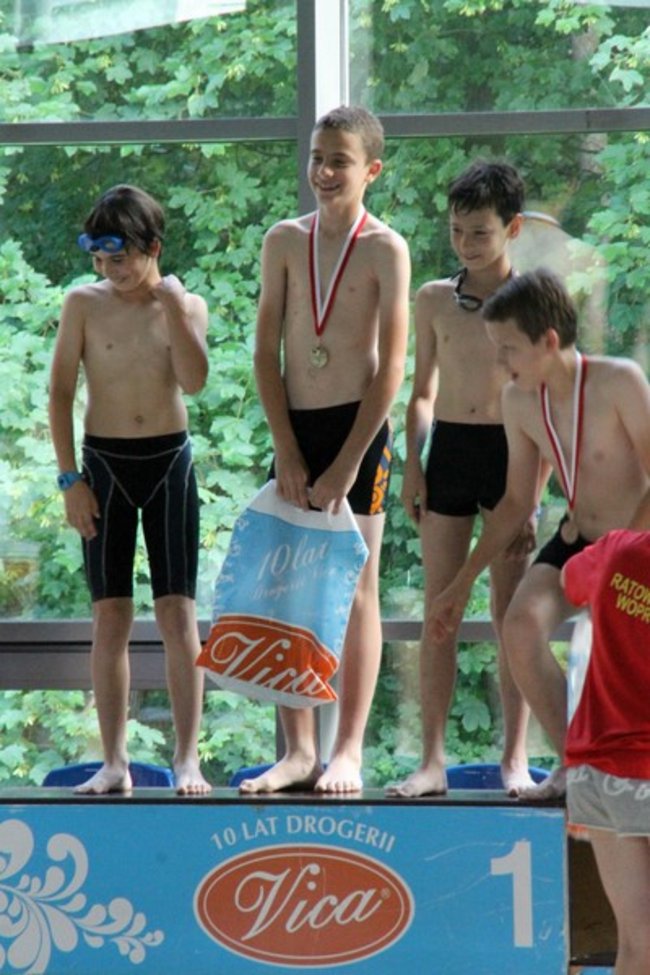 Na progu pływackiej kariery - zdjęcia