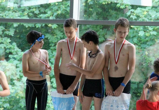 Na progu pływackiej kariery - zdjęcia