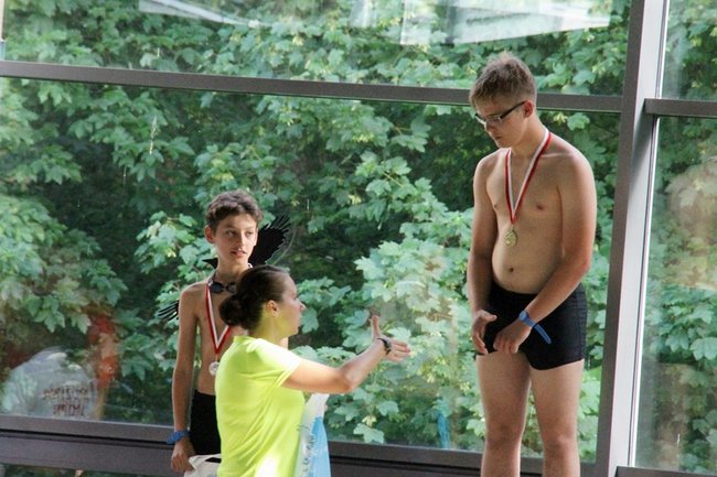 Na progu pływackiej kariery - zdjęcia