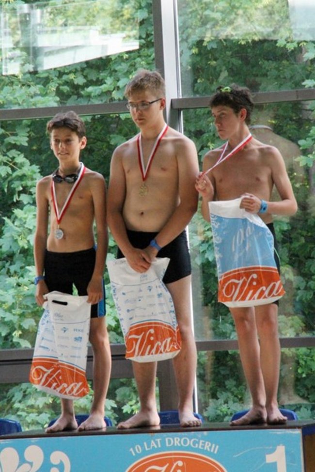 Na progu pływackiej kariery - zdjęcia