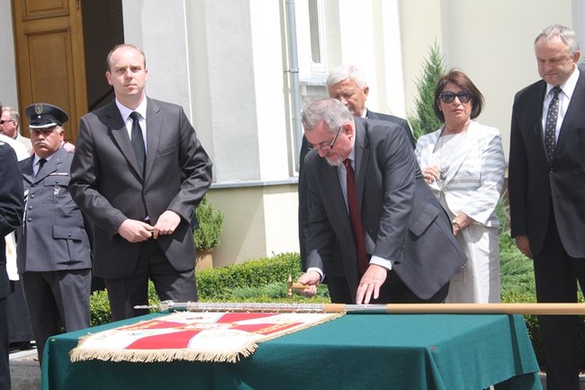 Mają nowy sztandar - zdjęcia