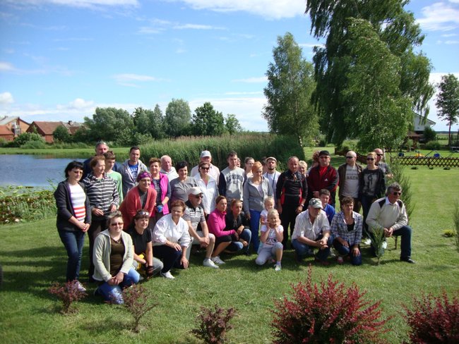 Rowerami nad zalew - zdjęcia