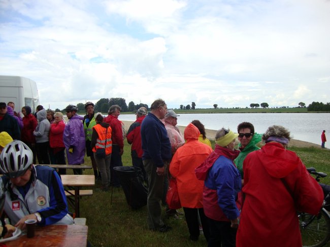 Rowerami nad zalew - zdjęcia