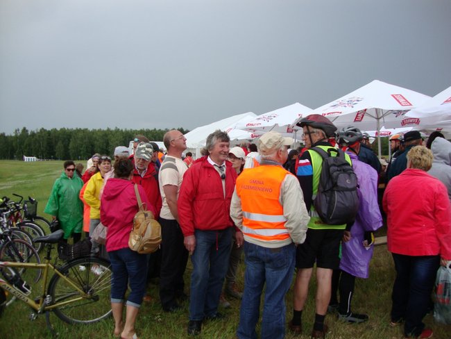 Rowerami nad zalew - zdjęcia