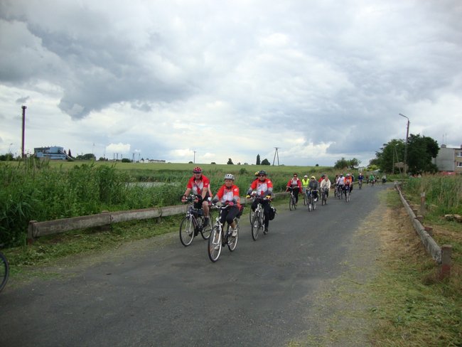 Rowerami nad zalew - zdjęcia