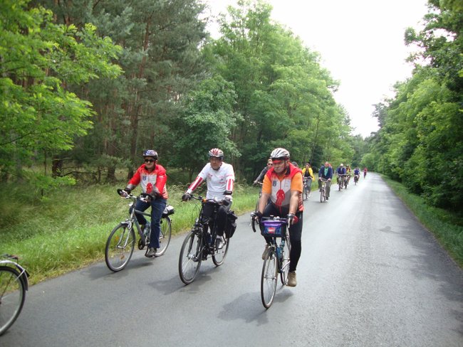 Rowerami nad zalew - zdjęcia