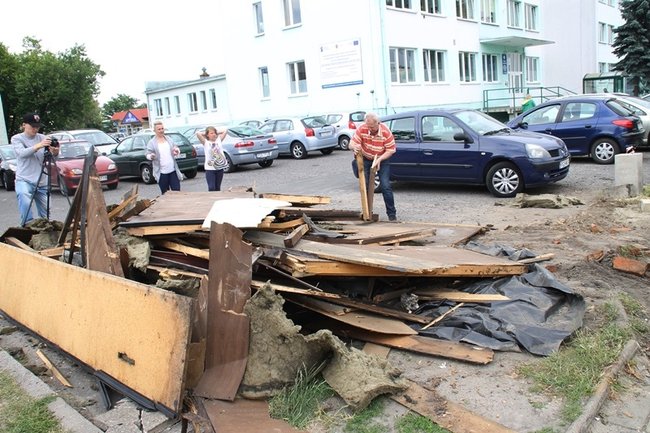 Zniknął z panoramy Gostynia - zdjęcia