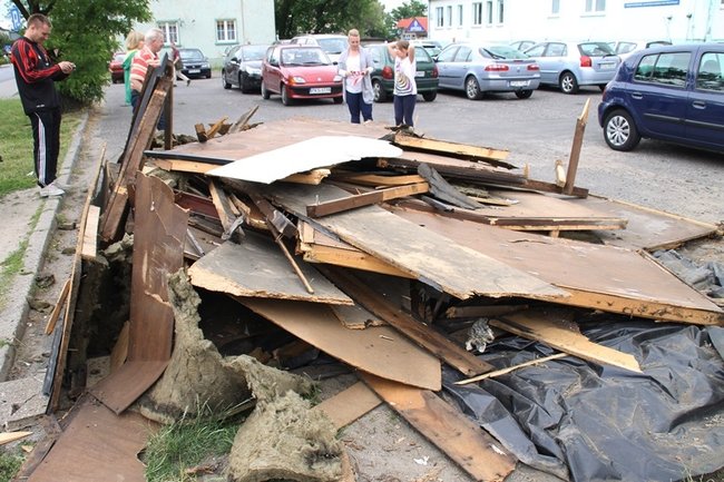 Zniknął z panoramy Gostynia - zdjęcia