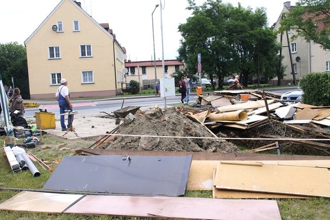 Zniknął z panoramy Gostynia - zdjęcia
