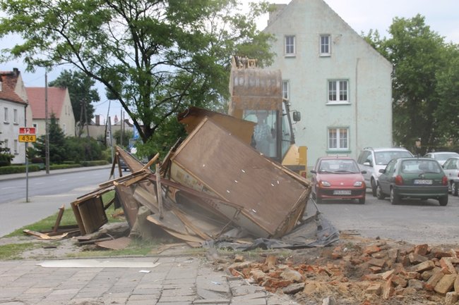 Zniknął z panoramy Gostynia - zdjęcia